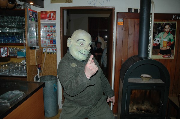 Masopustní průvod obcí 2008